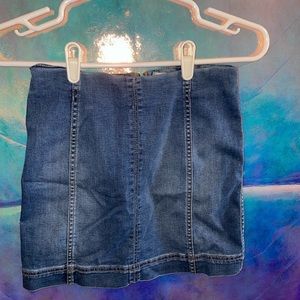 Jean skirt